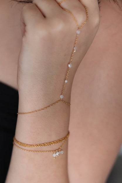 Bracelet Lilianne - Pierre de lune