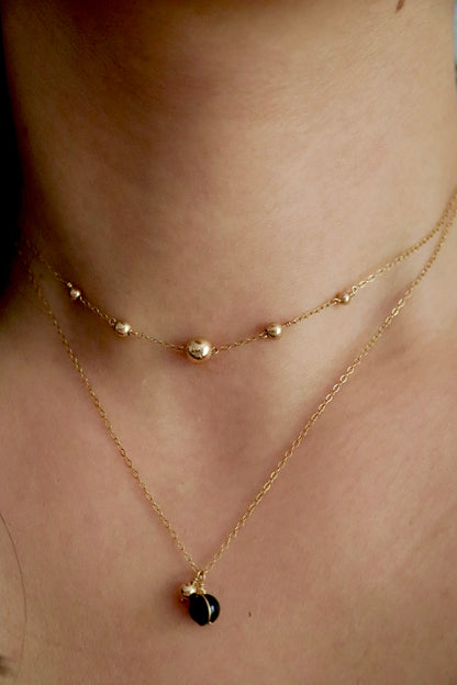 Collier Lou - Grenat