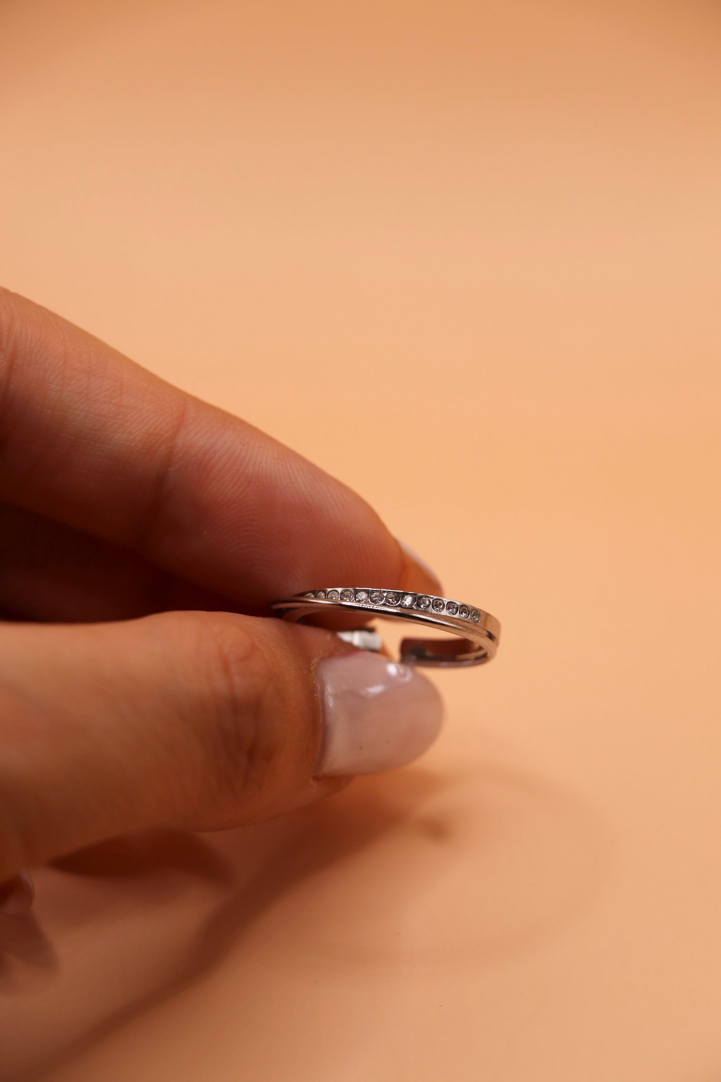 Bague Stella - Acier Inoxydable Argent