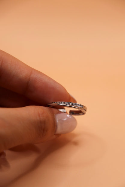 Bague Stella - Acier Inoxydable Argent