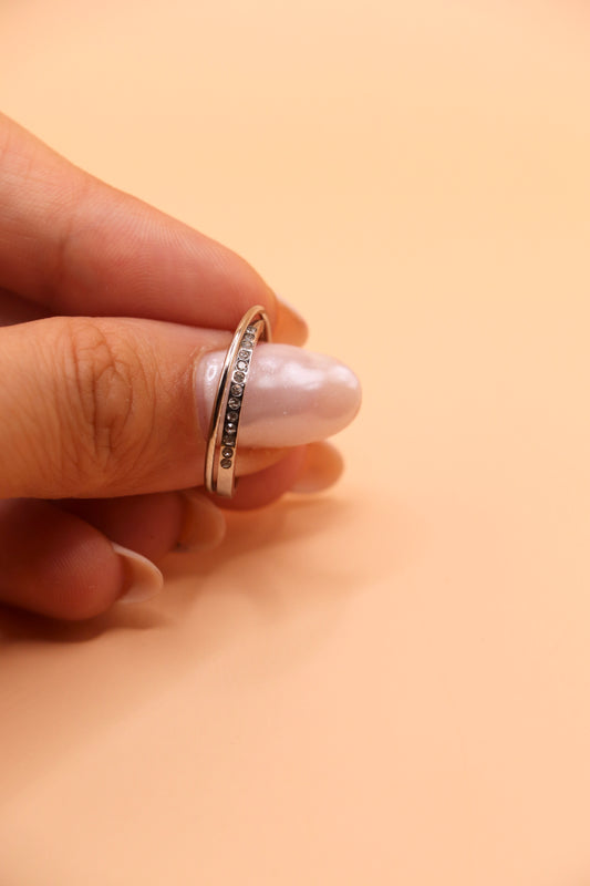 Bague Stella - Acier Inoxydable Argent